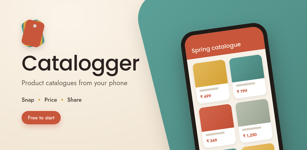 Catalogger — Product catalogues from your phone